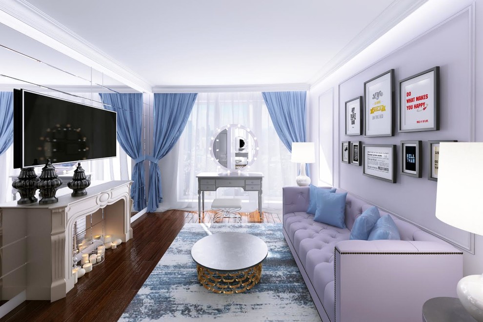 Спальня в ЖК Кутузовская ривьера