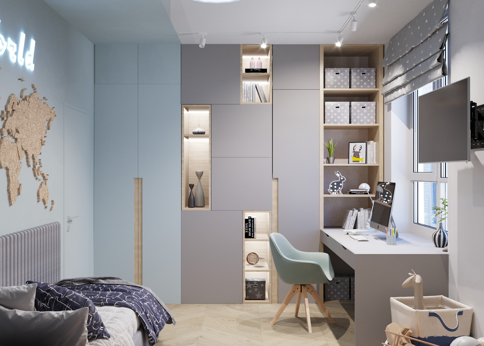 Дизайн-проект квартиры 120 м2 в Москве