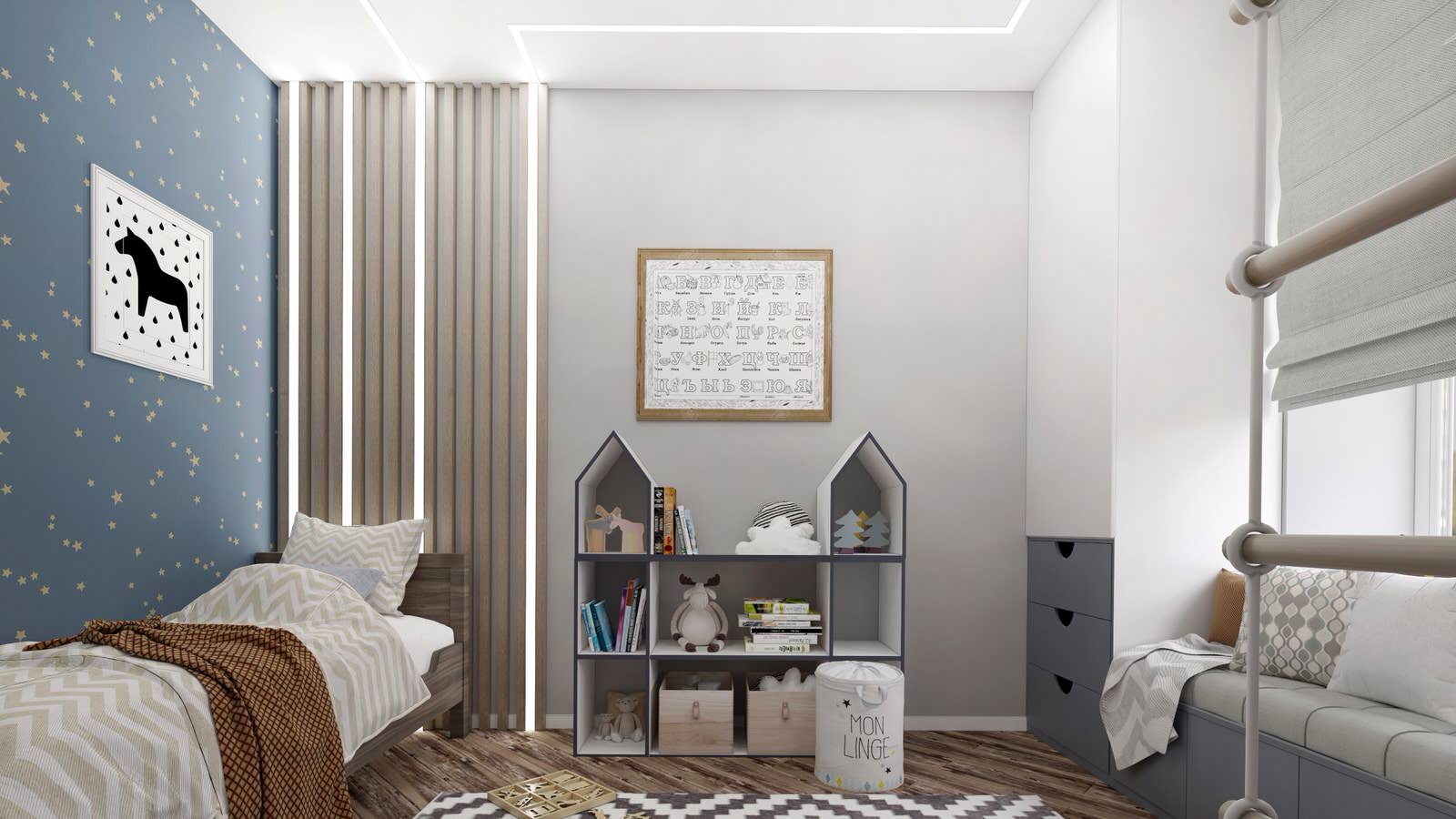 Детская в таунхаусе