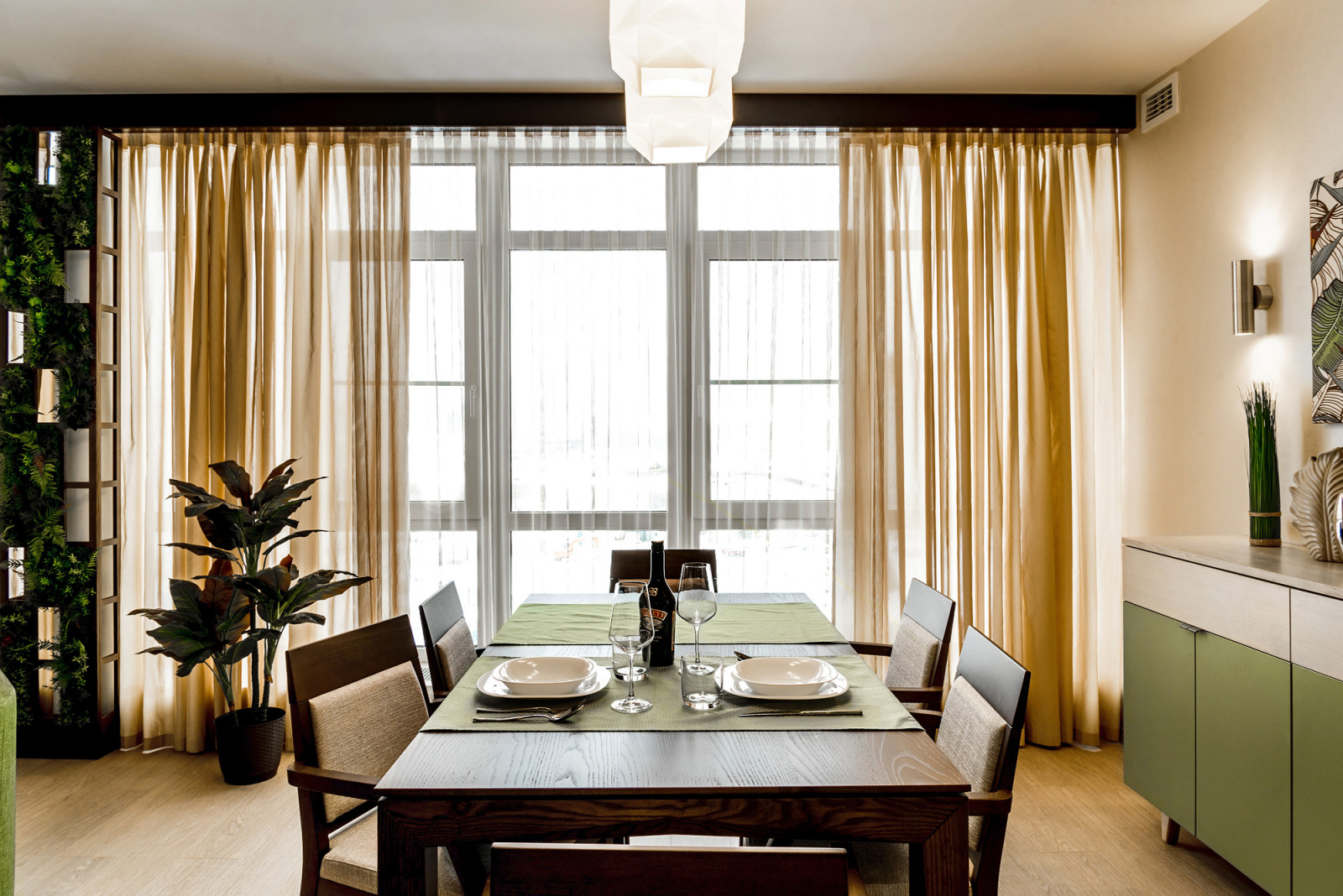 Квартира с настроением тропиков