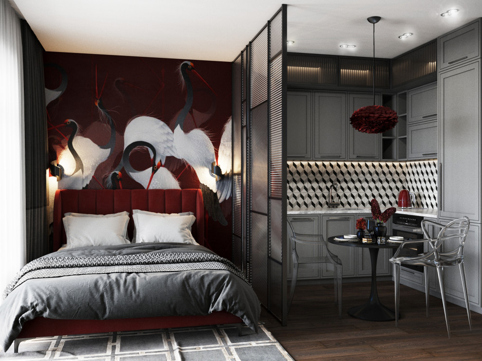 Зона отдыха и кухня