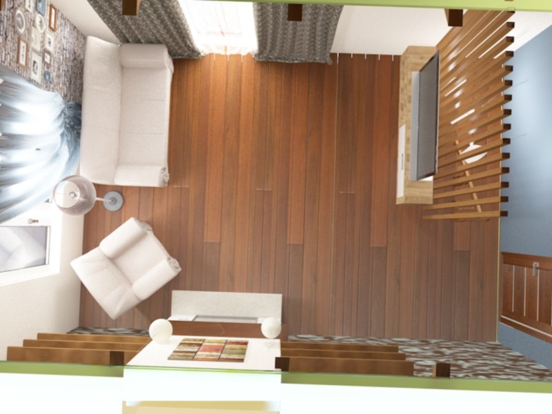 Дачная гостиная