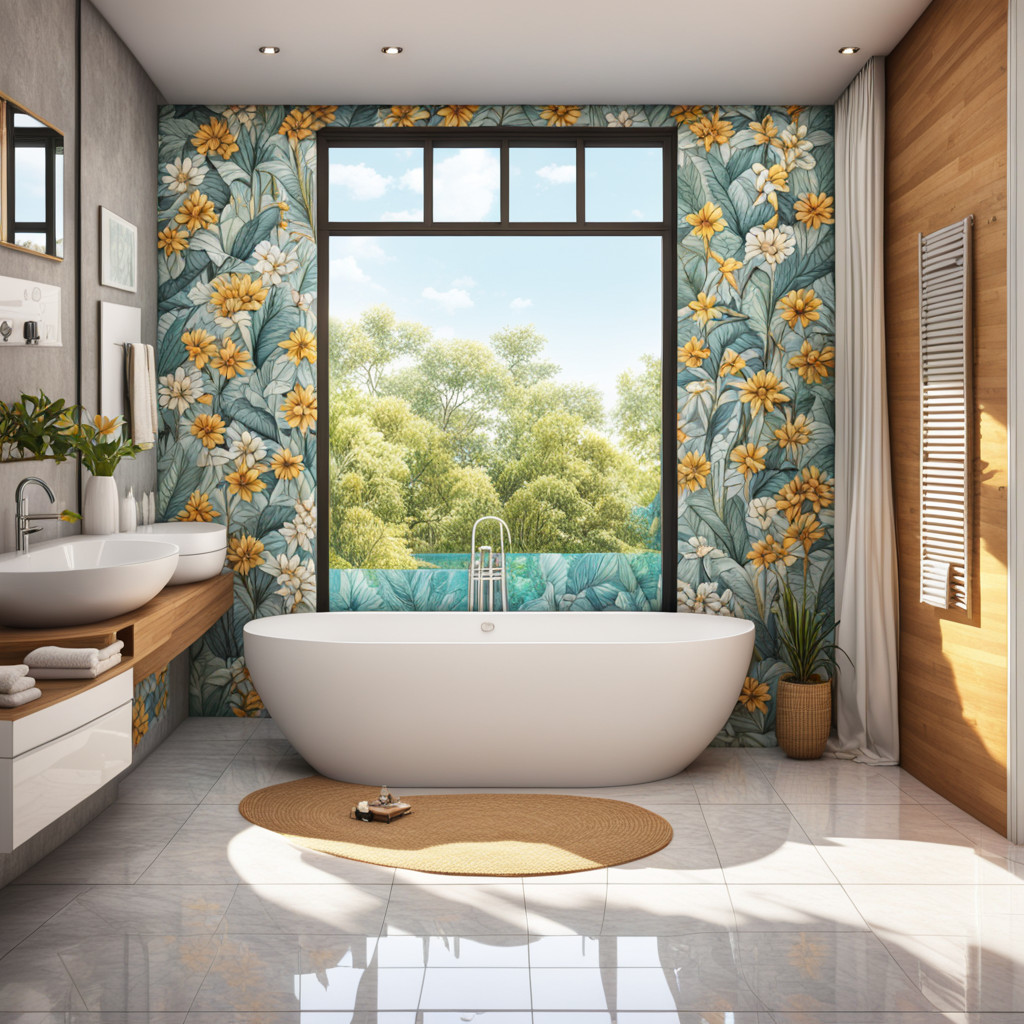 Ванная комната созданная ИИ