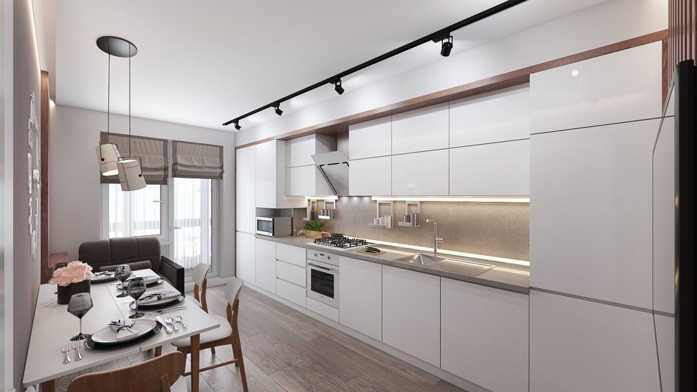 Дизайн интерьера двухкомнатной квартиры на ул. Карамзина в Калининграде