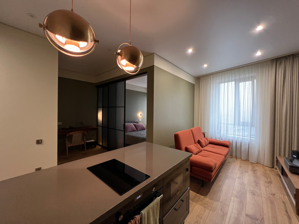 Квартира для молодой пары в ЖК Крылья