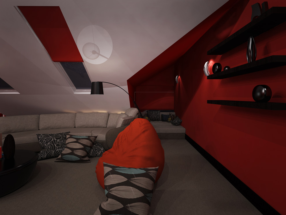 Дизайн-проект таунхауса в классическом стиле