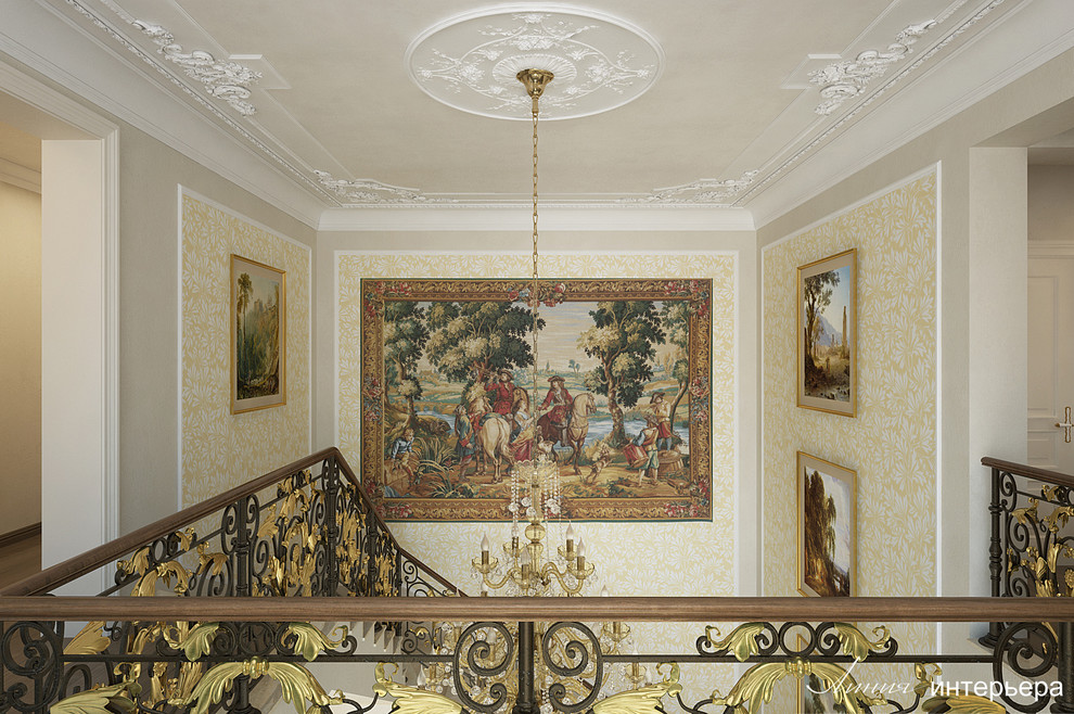 Загородный Дом в Подмосковье, классический интерьер