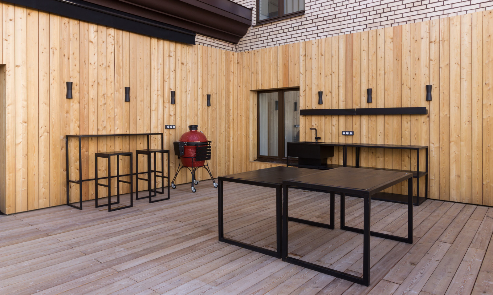 Терраса в квартире на Фермском ш.