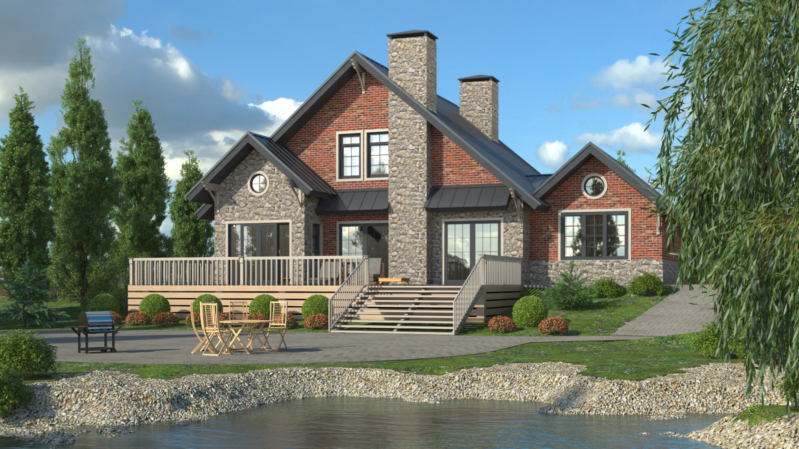 Обложка проекта: КОТТЕДЖ HANTING HOUSE