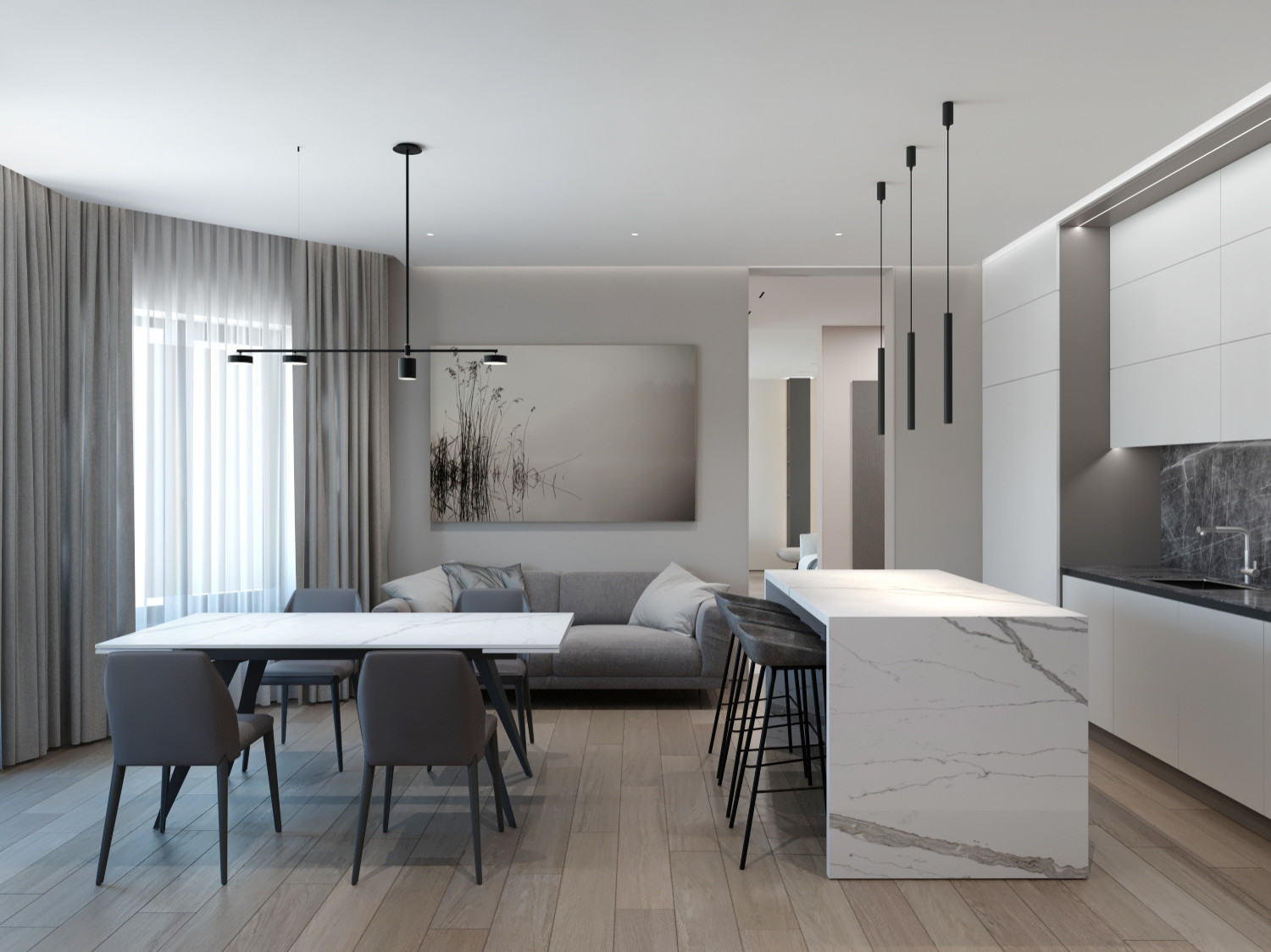 2202 - проект частного дома в стиле минимализм (г. Майкоп)