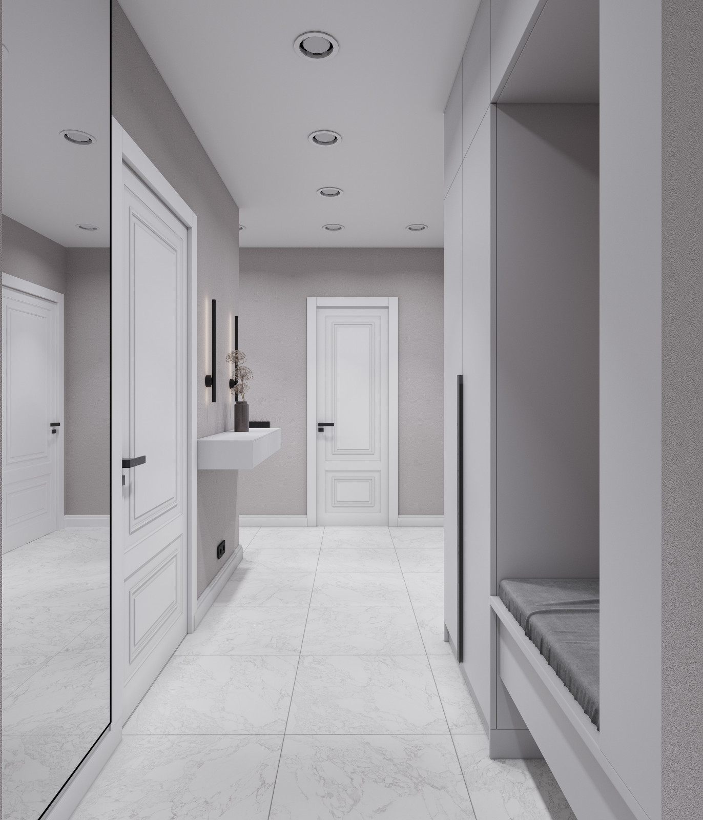 Обложка проекта: Прихожая, холл 2