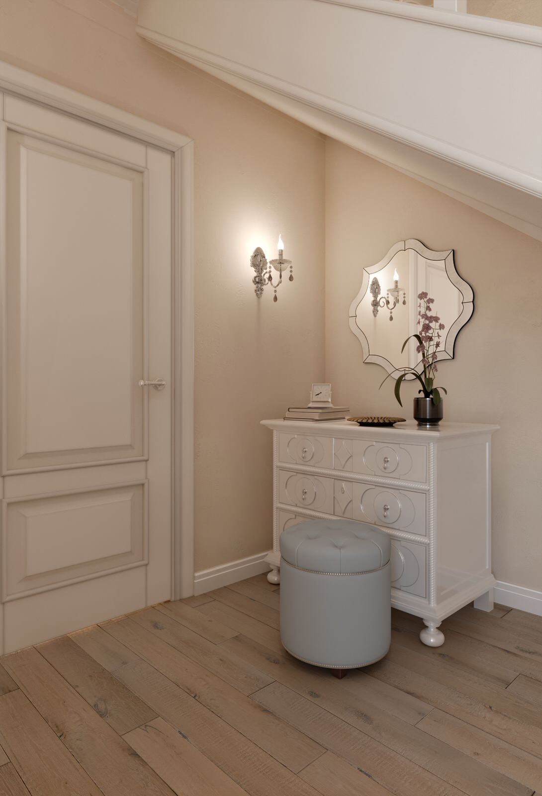 Дизайн проект дома в современном классическом стиле