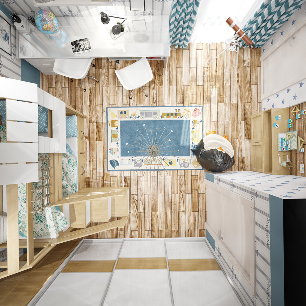 Детская комната для двух мальчишек