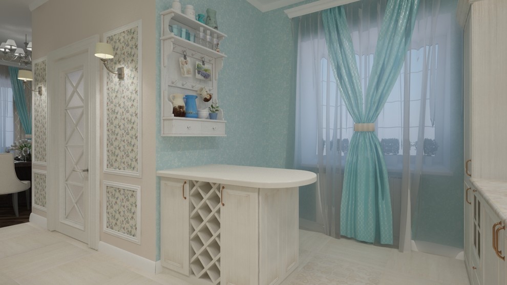 Проект частного дома в  стиле прованс