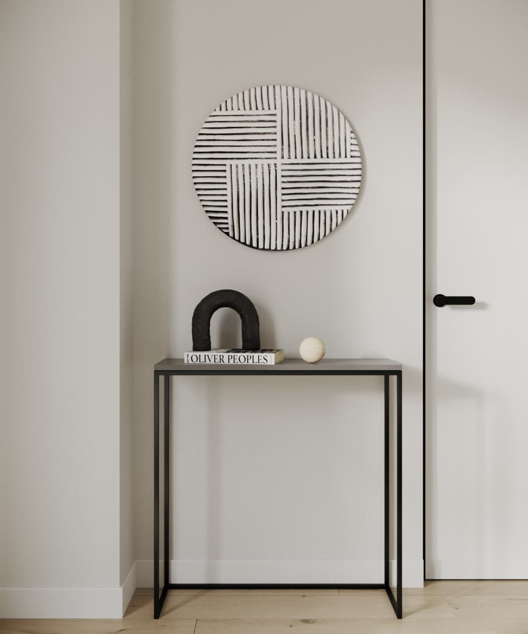 Квартира в серых оттерках. Современный стиль