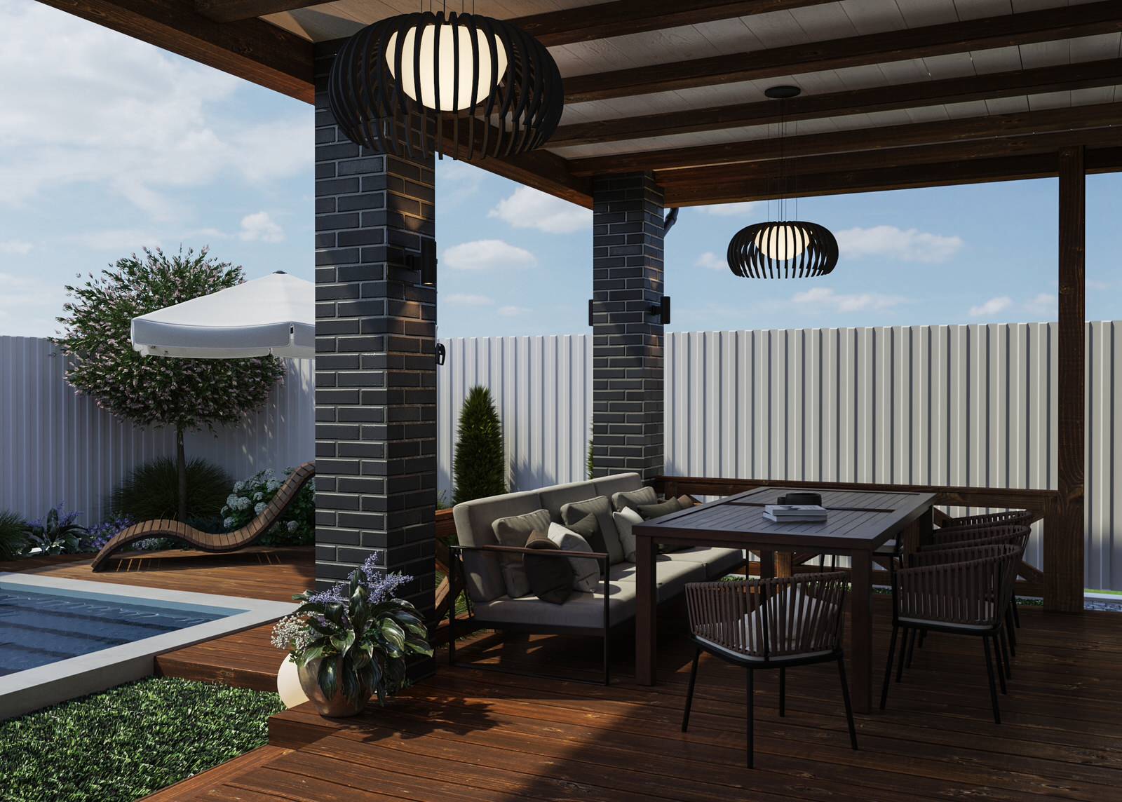 Задний двор частного дома, г. Ростов-на-Дону, ул. Осипенко