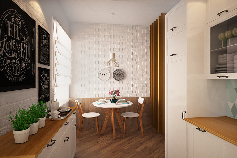 Квартира в современном стиле для девушки 25 лет в Москве