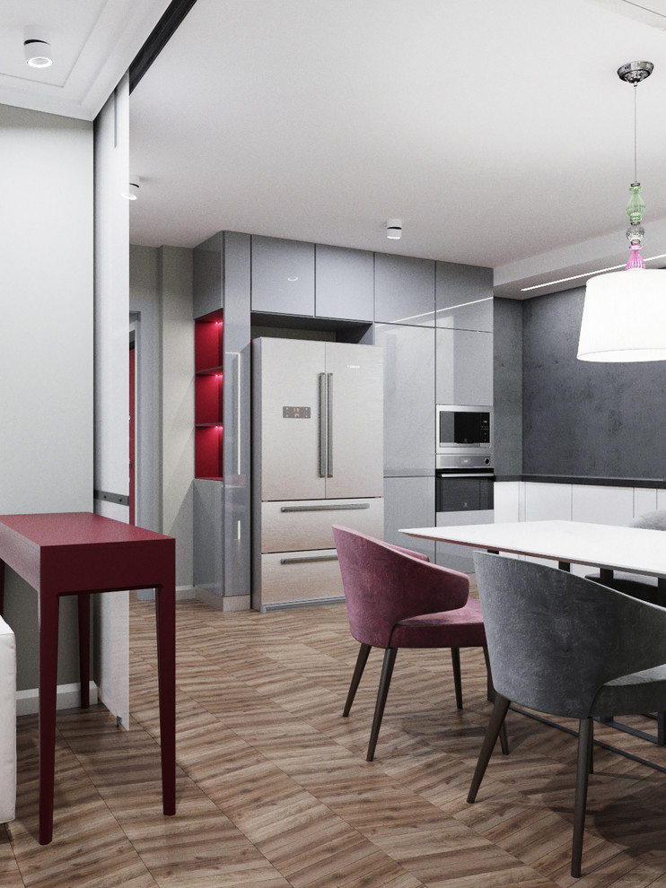 Интерьер трехкомнатной квартиры _P Apartment Interior