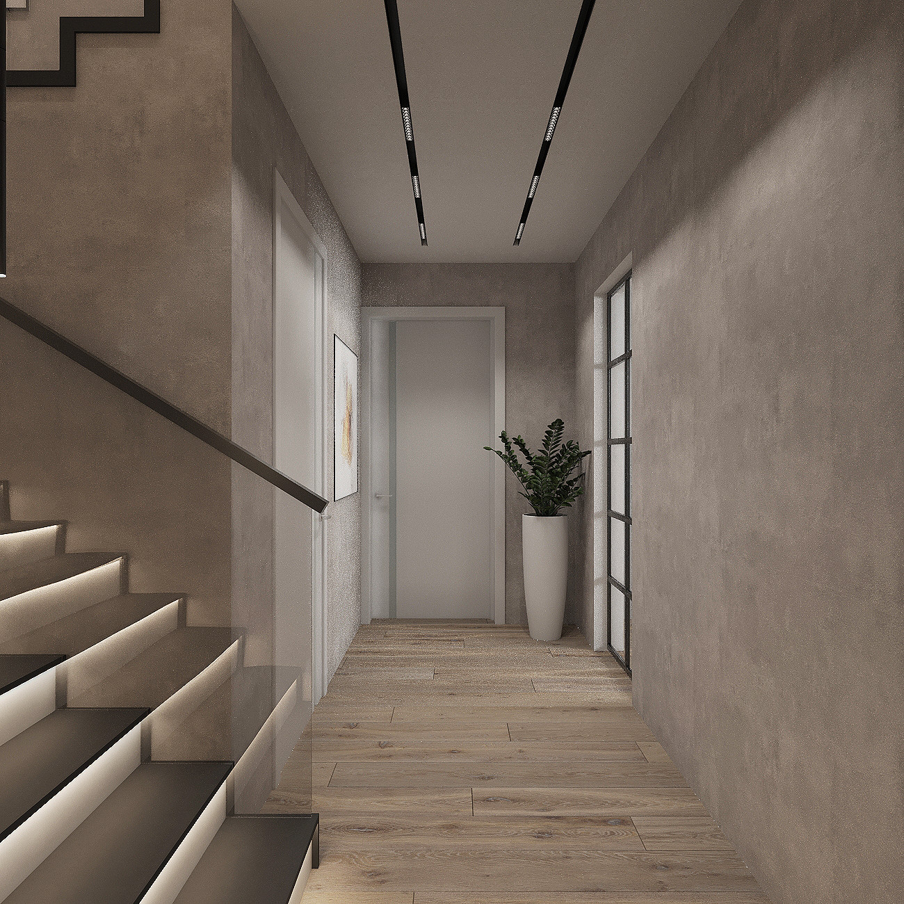 Семейные ценности. Лестница.