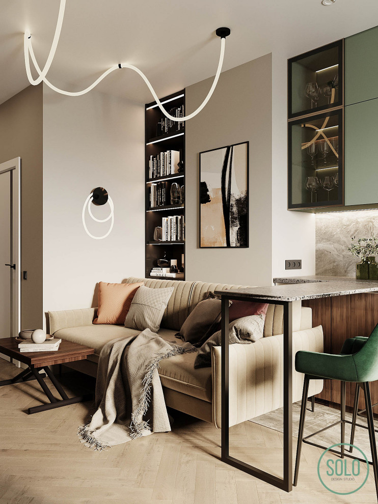 Обложка проекта: Современный интерьер для молодой семьи