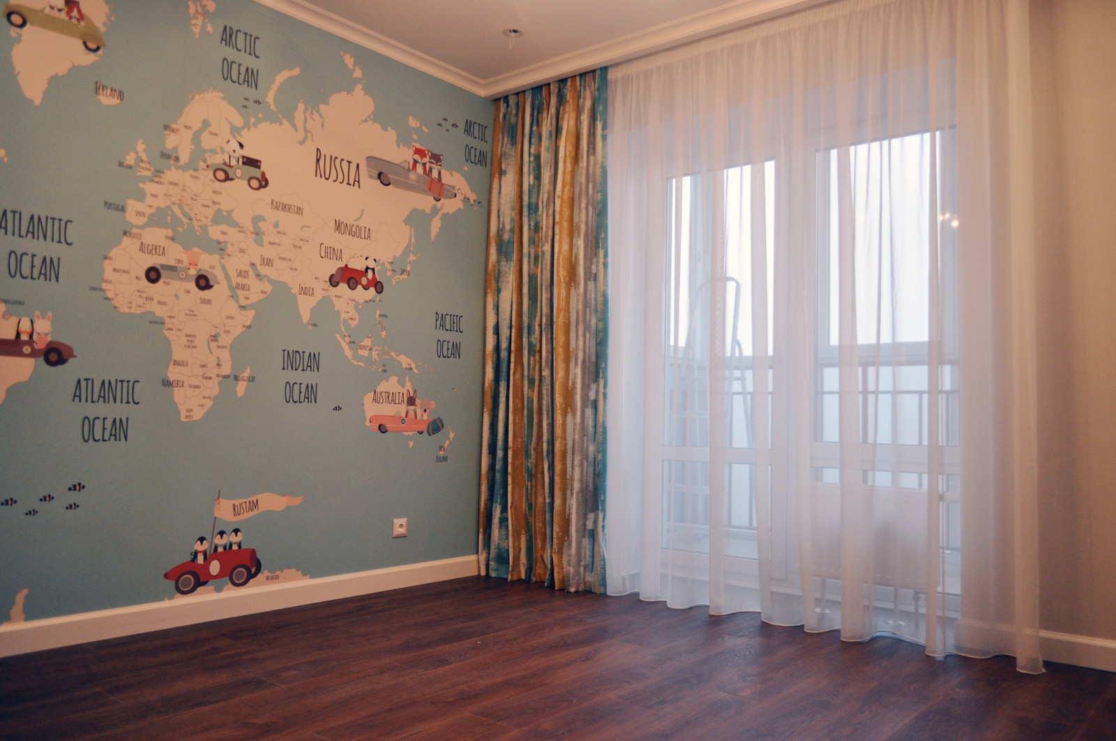 Обложка проекта: Оформление детских