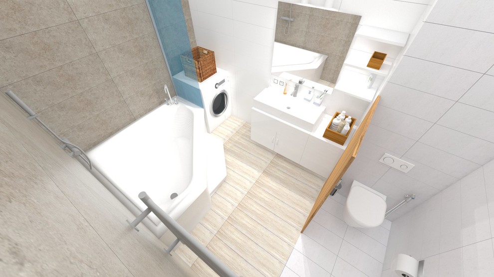 Технический проект двухкомнатной квартиры 60 кв. м. Застройщик Крост