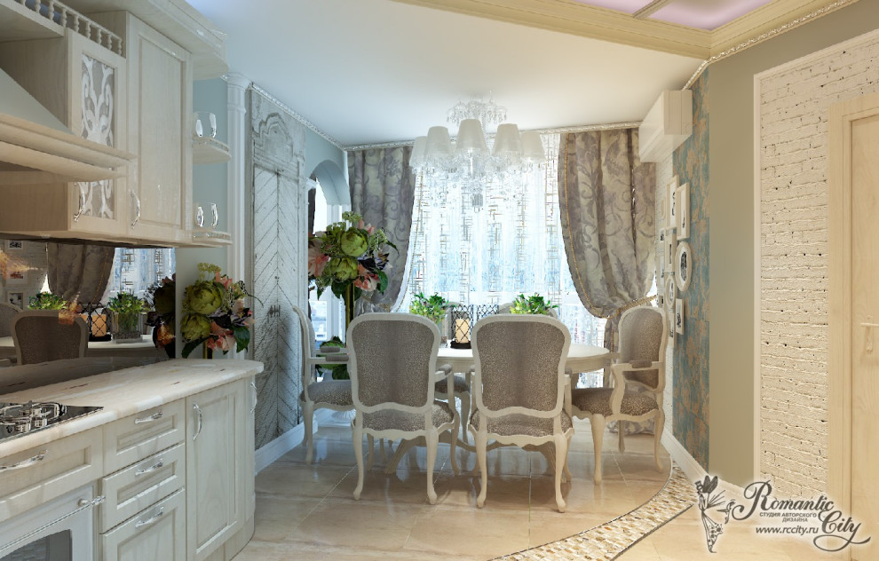 Дизайн однокомнатной квартиры в ЖК Европейский