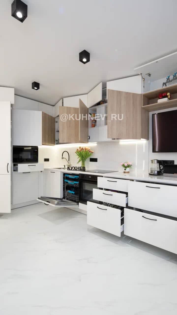 Кухня в стиле сканди