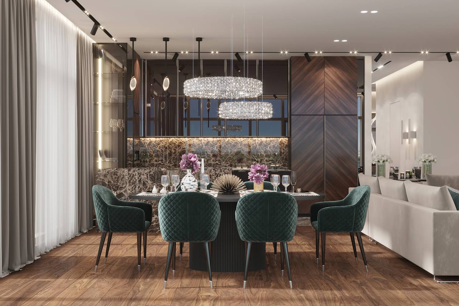 Проект квартиры 200 кв.м. 2021г.