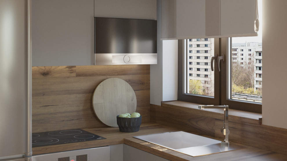 Обложка проекта: Кухня 8м2