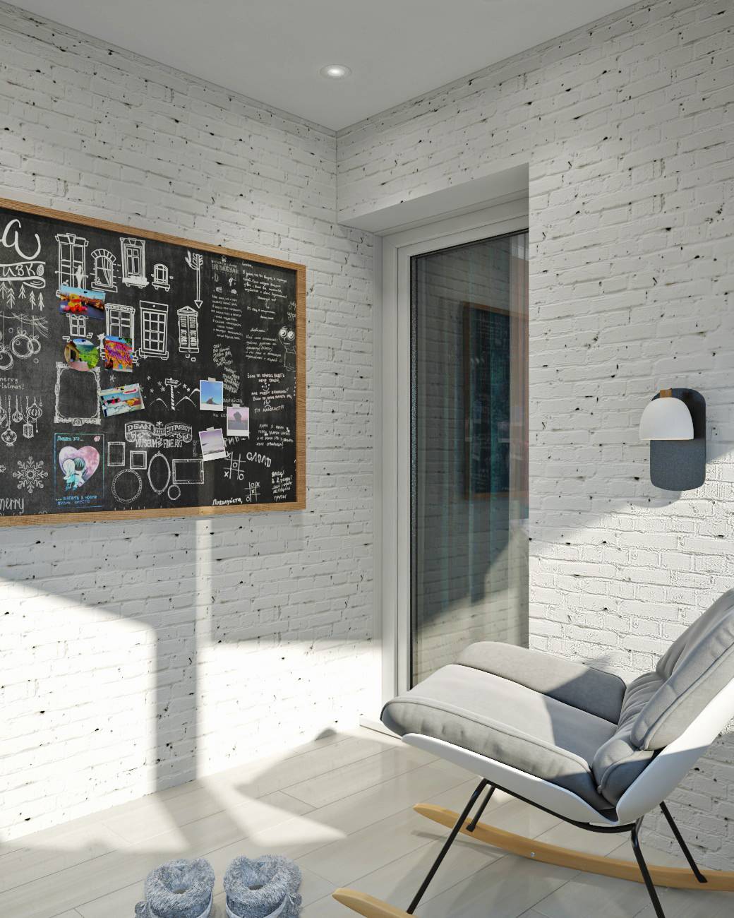 Студия для молодой девушки