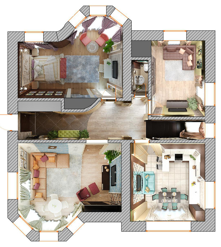 Коттедж в современном стиле