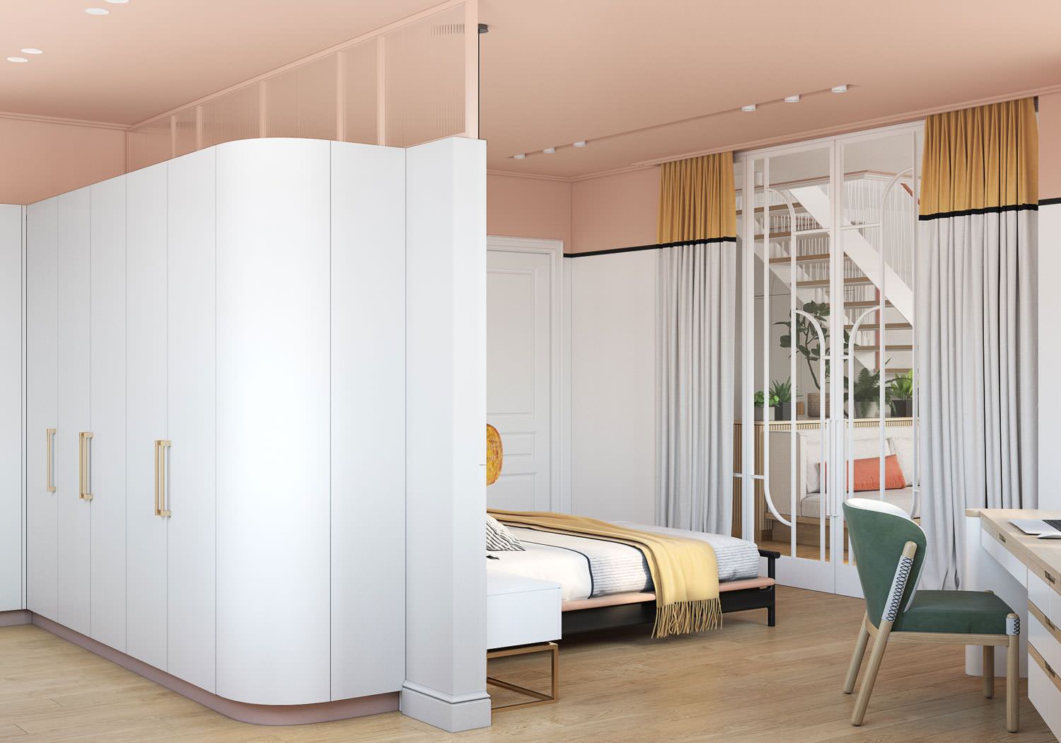 Дизайн интерьера двухуровневой квартиры в г. Раменское