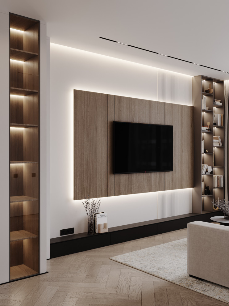 Идеальный современный интерьер в ЖК Homecity