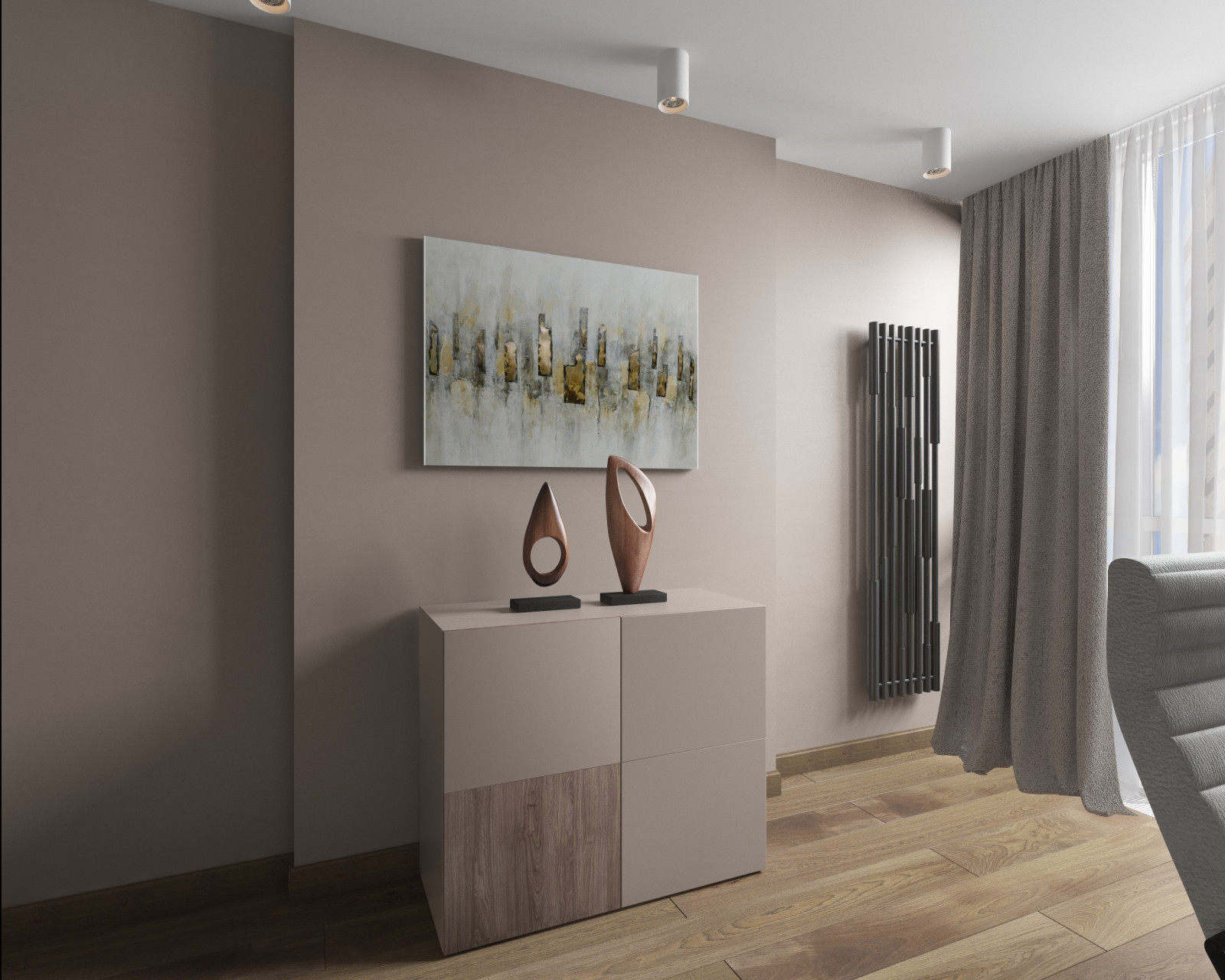 Проект квартиры в современном стиле