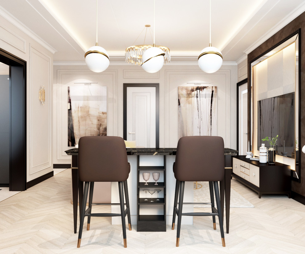 Дизайн-проект 3 комнатной квартиры в Москве