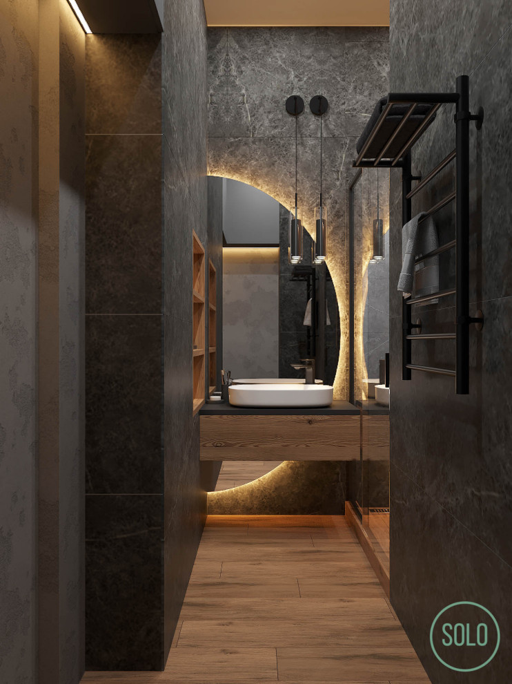 Лофт со спальней на втором уровне