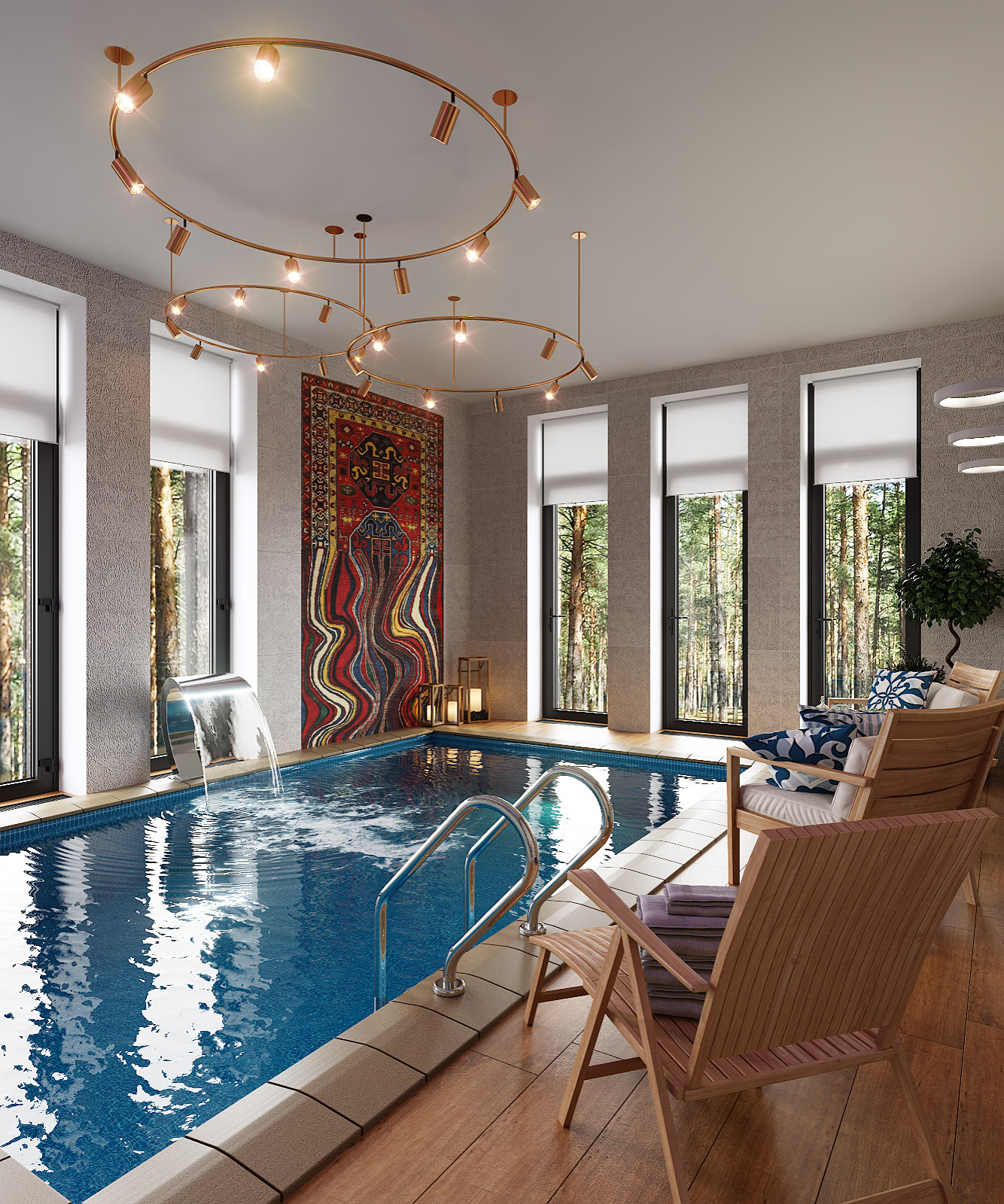 Обложка проекта: Бассейн