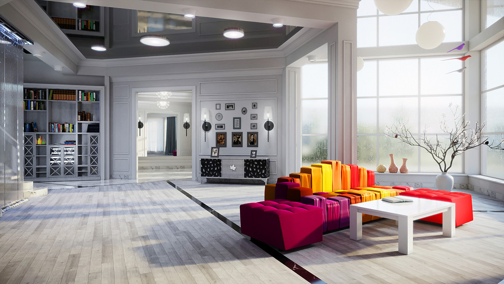 Минимализм в гостиной