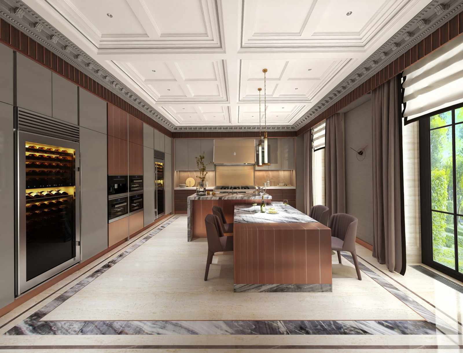 РЕЗИДЕНЦИЯ В ПОСЕЛКЕ РАЗДОРЫ, 1800 М²