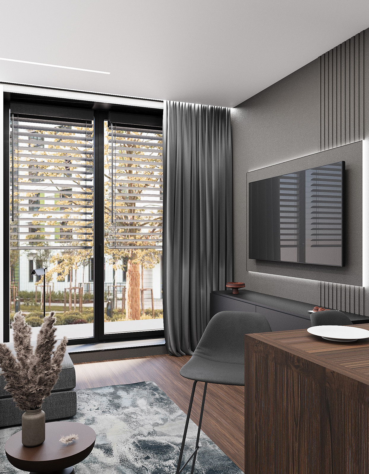 Обложка проекта: Двухкомнатная квартира 60 кв.м.