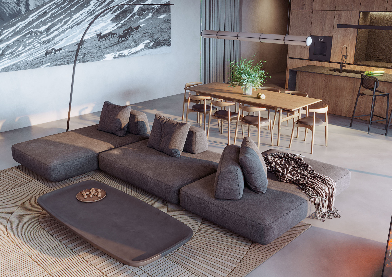 Skandi house interior