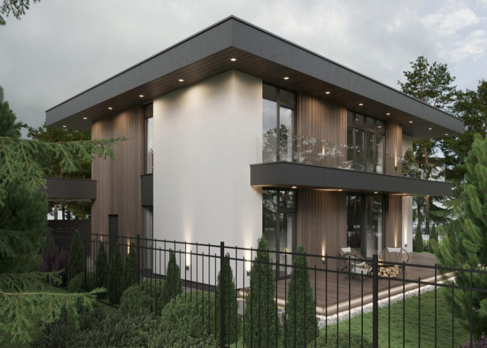 Архитектурный проект индивидуального жилого дома. Московская область, р-н Рамен