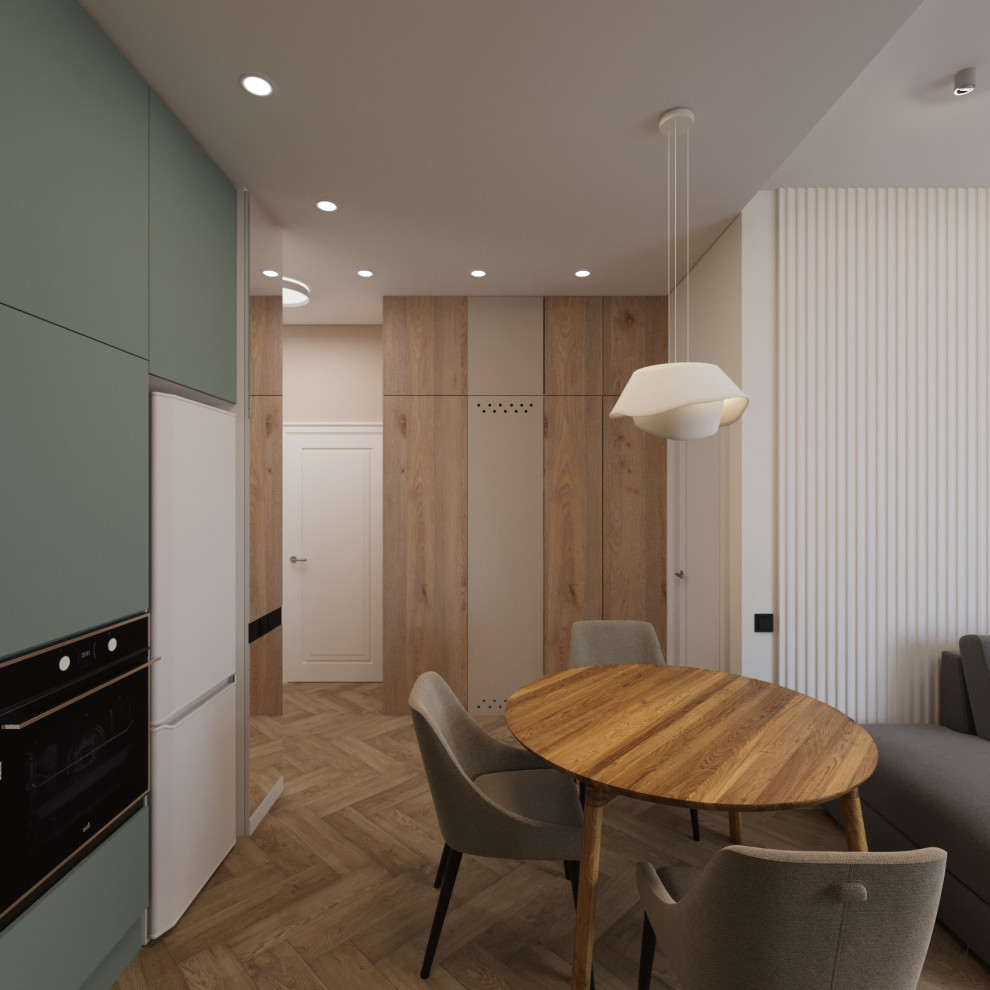 Квартира. Москва. Ореховый бульвар. Эскизы + рабочие фото с реализации проекта