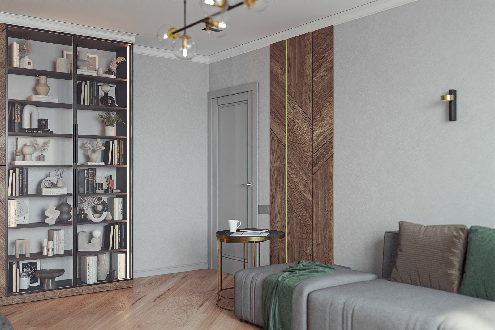 Квартира для одинокого мужчины в стиле лофт