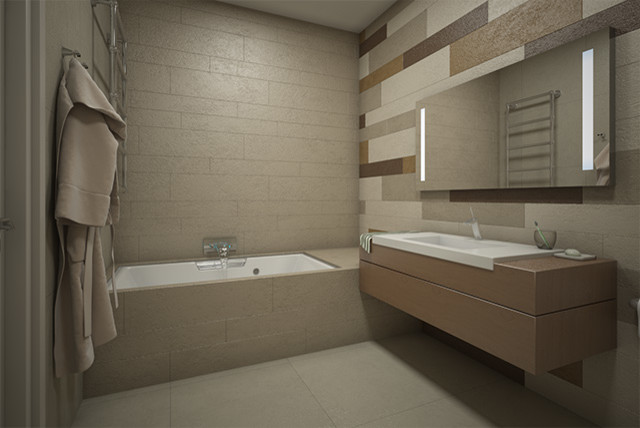 Яркая минималистичная квартира