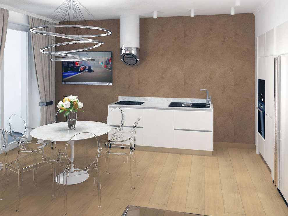 Обложка проекта: Кухня-гостиная