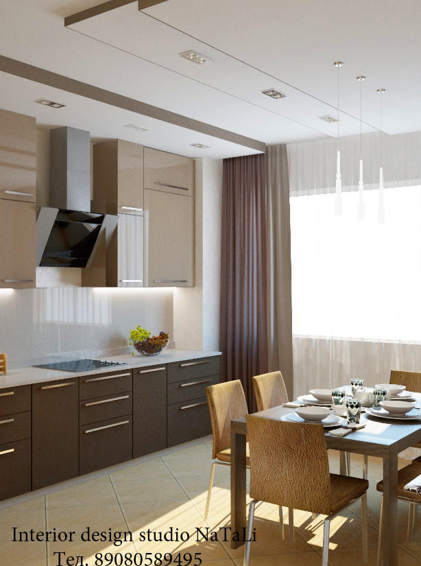 Дизайн интерьера кухни в современном стиле
