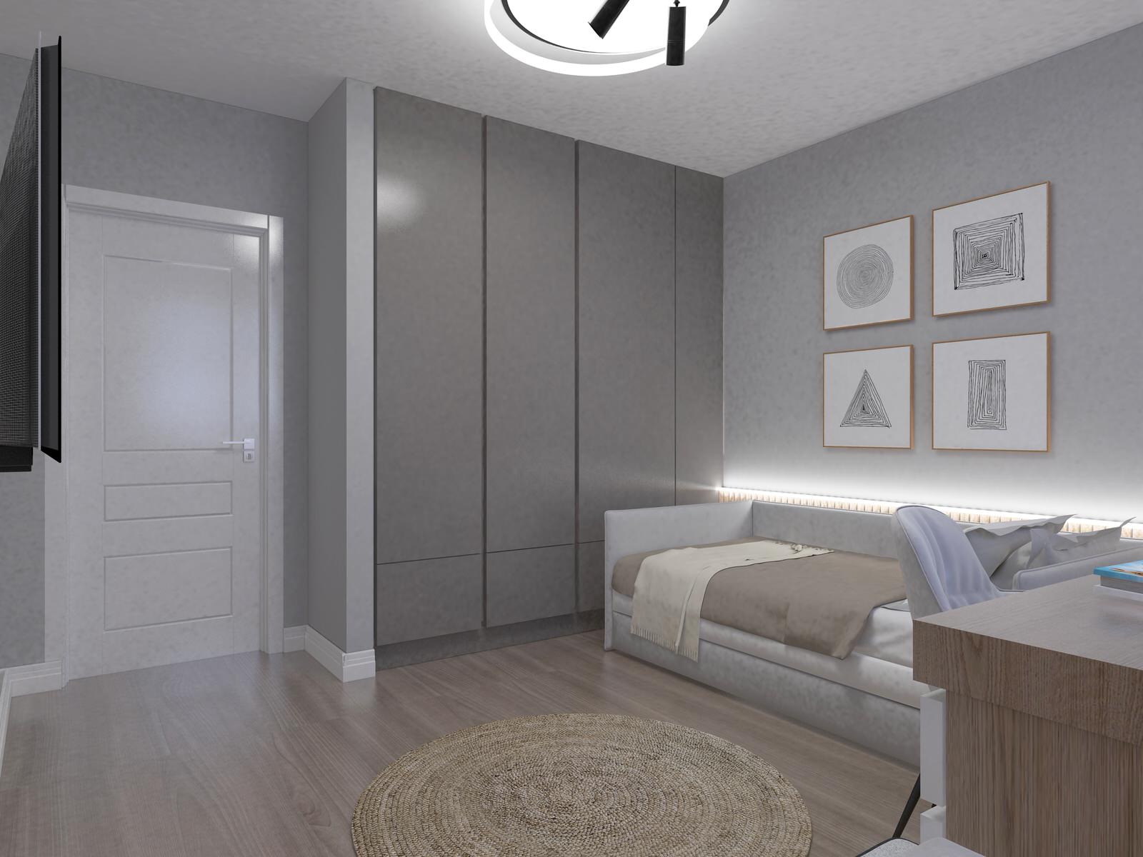 Дизайн квартиры 62 кв.м