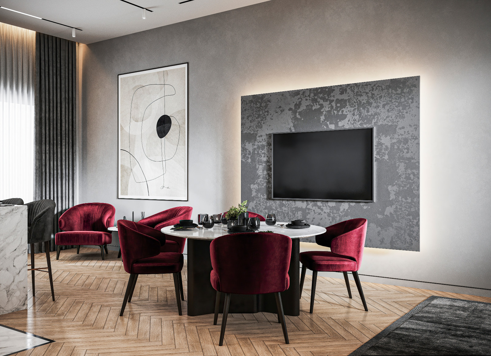 Дизайн проект Дома в стиле минимализм.